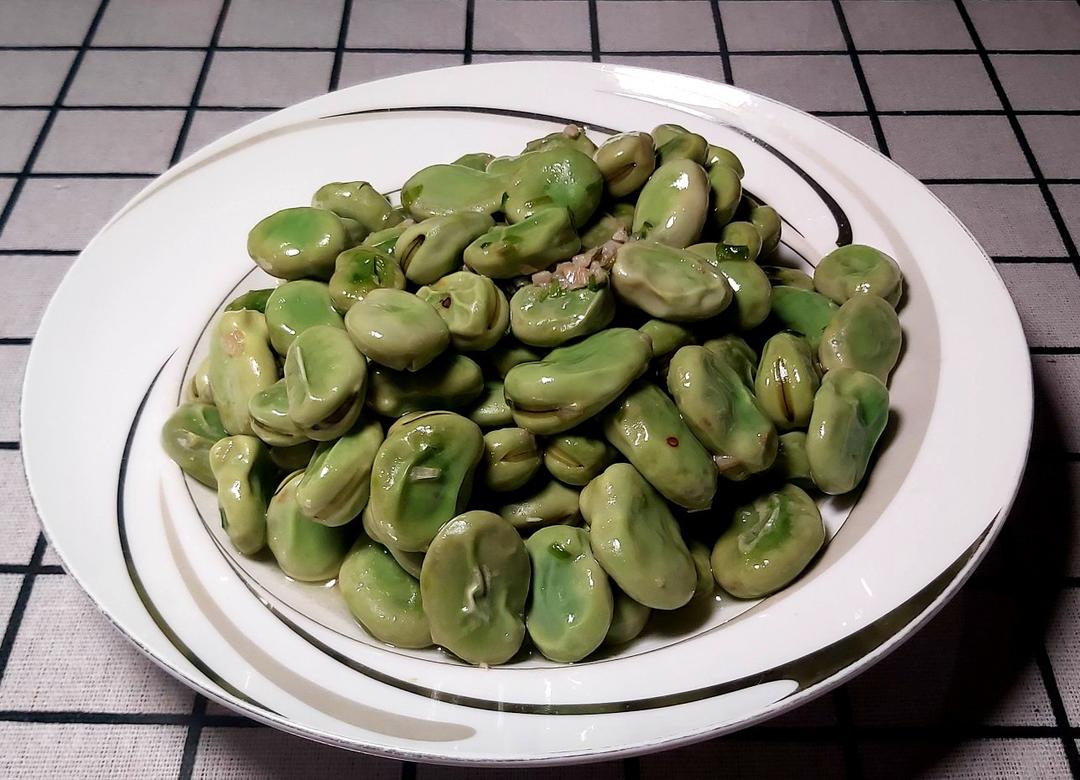 蒜香蚕豆