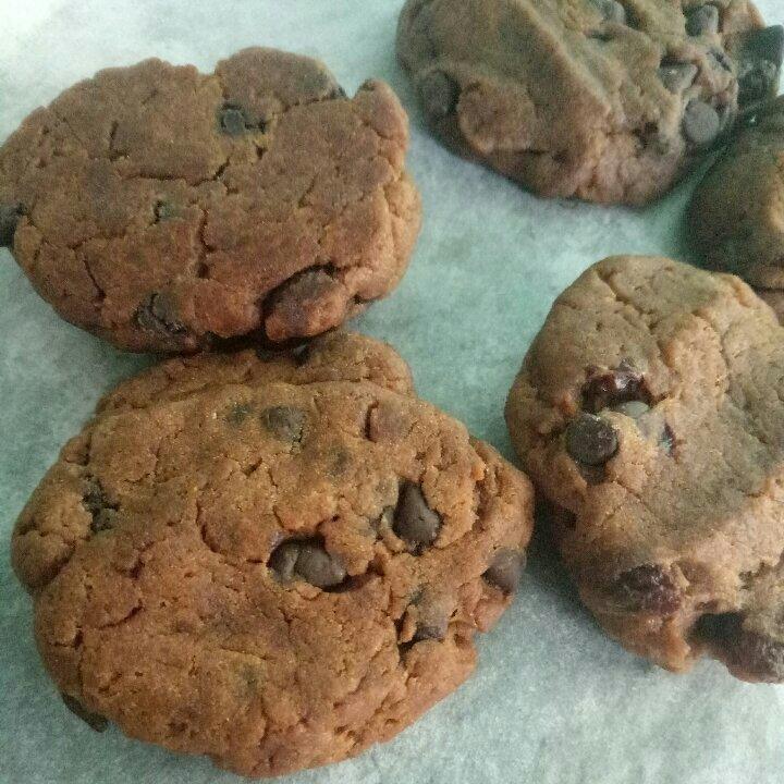 素食版葡萄巧克力软曲奇