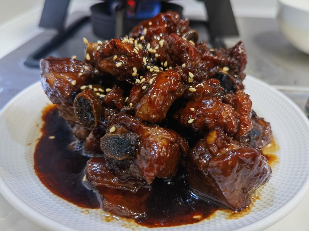 糖醋排骨/糖醋小排（不放油）（12345口诀做出正宗上海本帮）