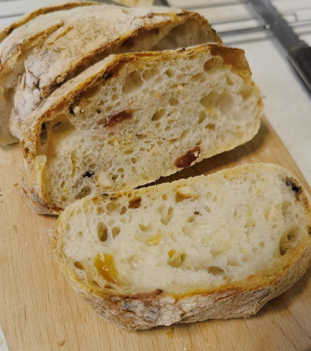 【ciabatta】家庭版恰巴塔，软乎乎的拖鞋面包