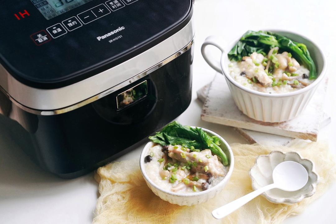 麻油炖鸡粥的做法