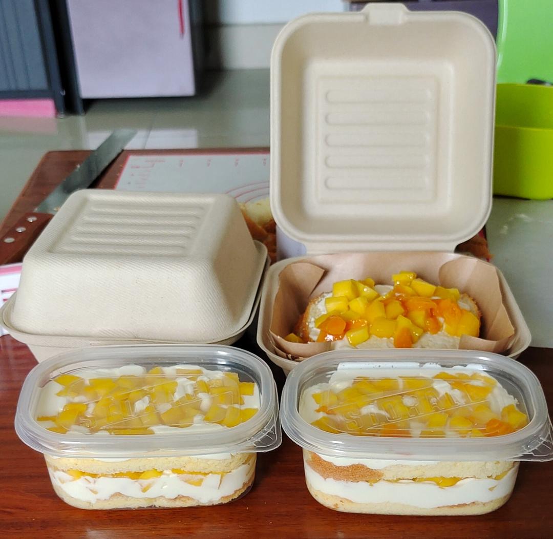 一次搞定4款盒子蛋糕｜草莓｜芒果｜肉松｜奥利奥｜超高颜值｜野餐必备