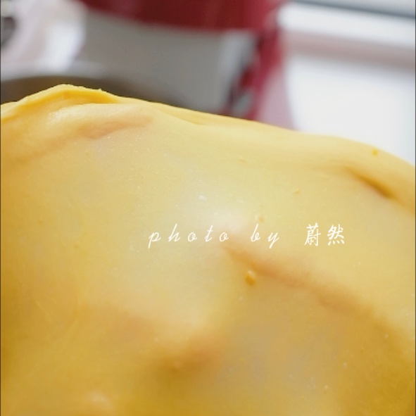 南瓜乳酪软欧｜秋天的味道🍁的做法 步骤2