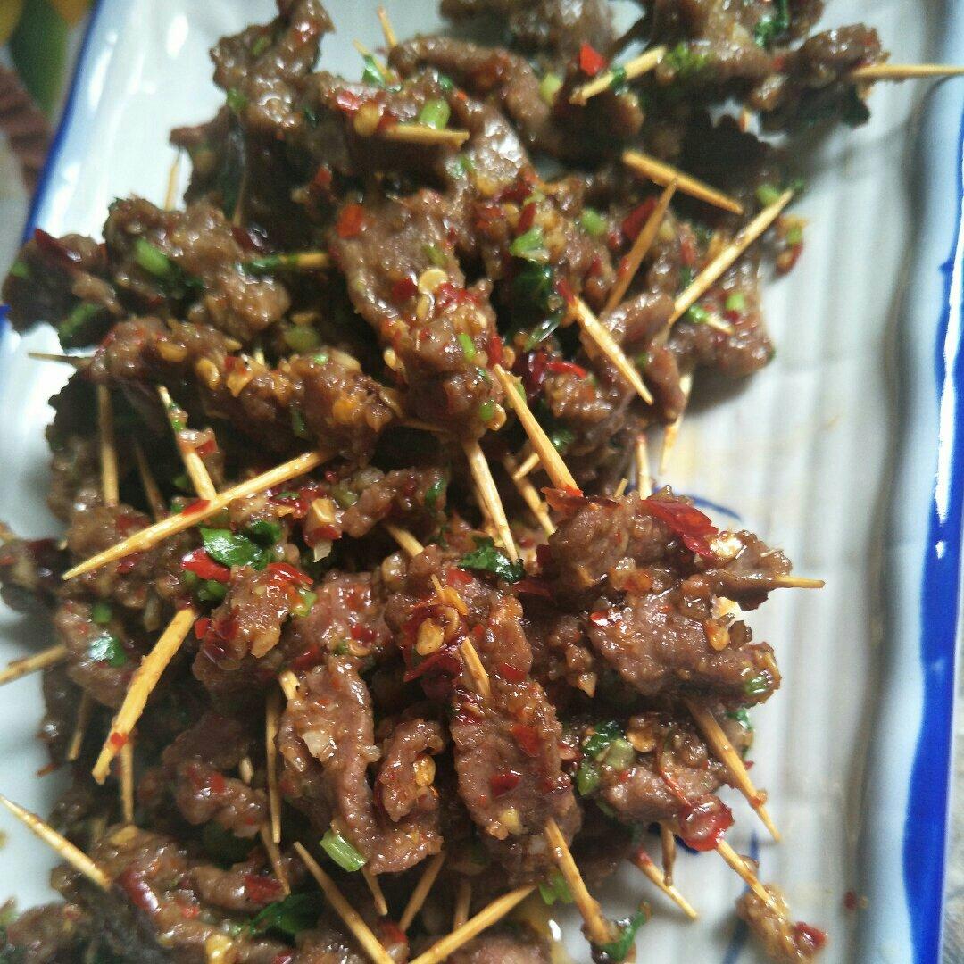 牙签牛肉 道地湖南味