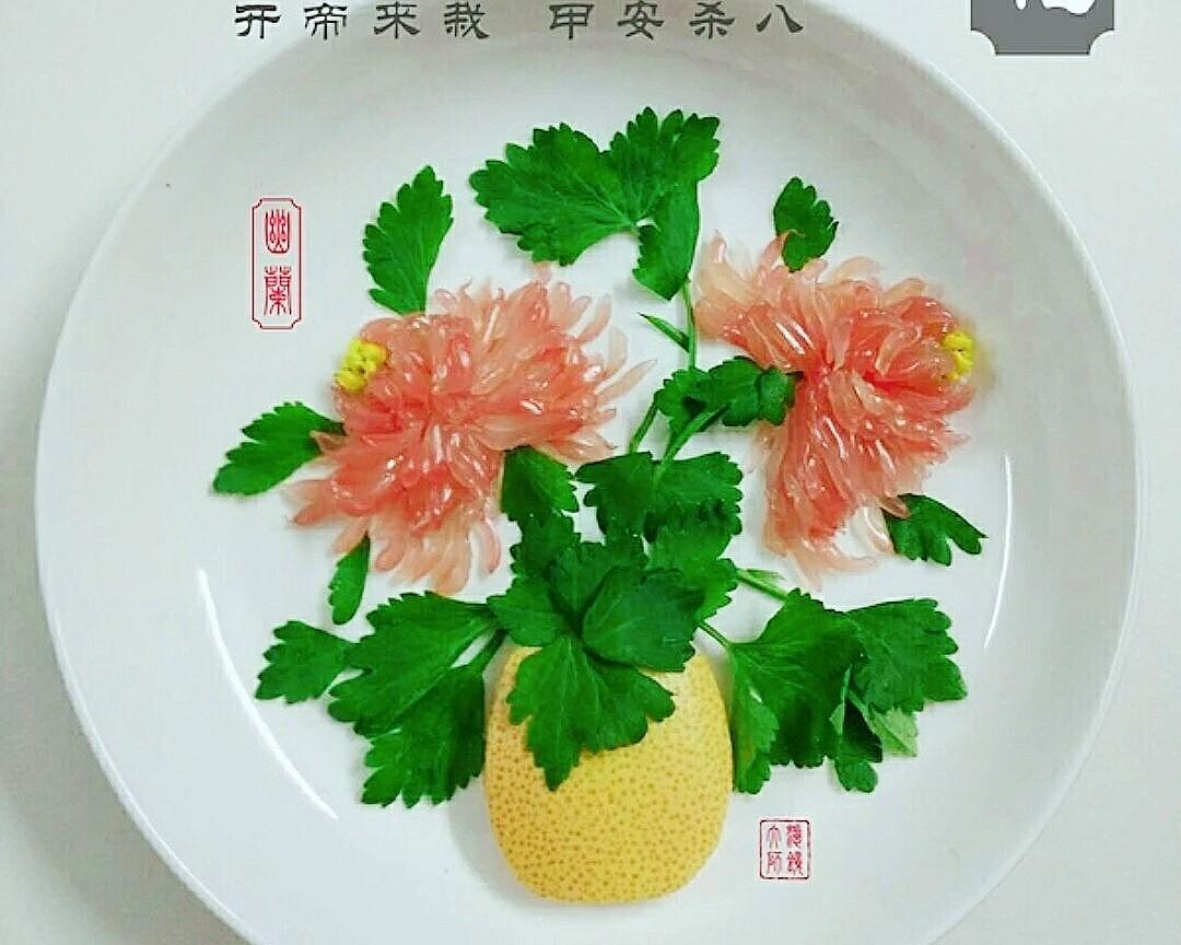 我的蔬果盘画（诗.歌.词）