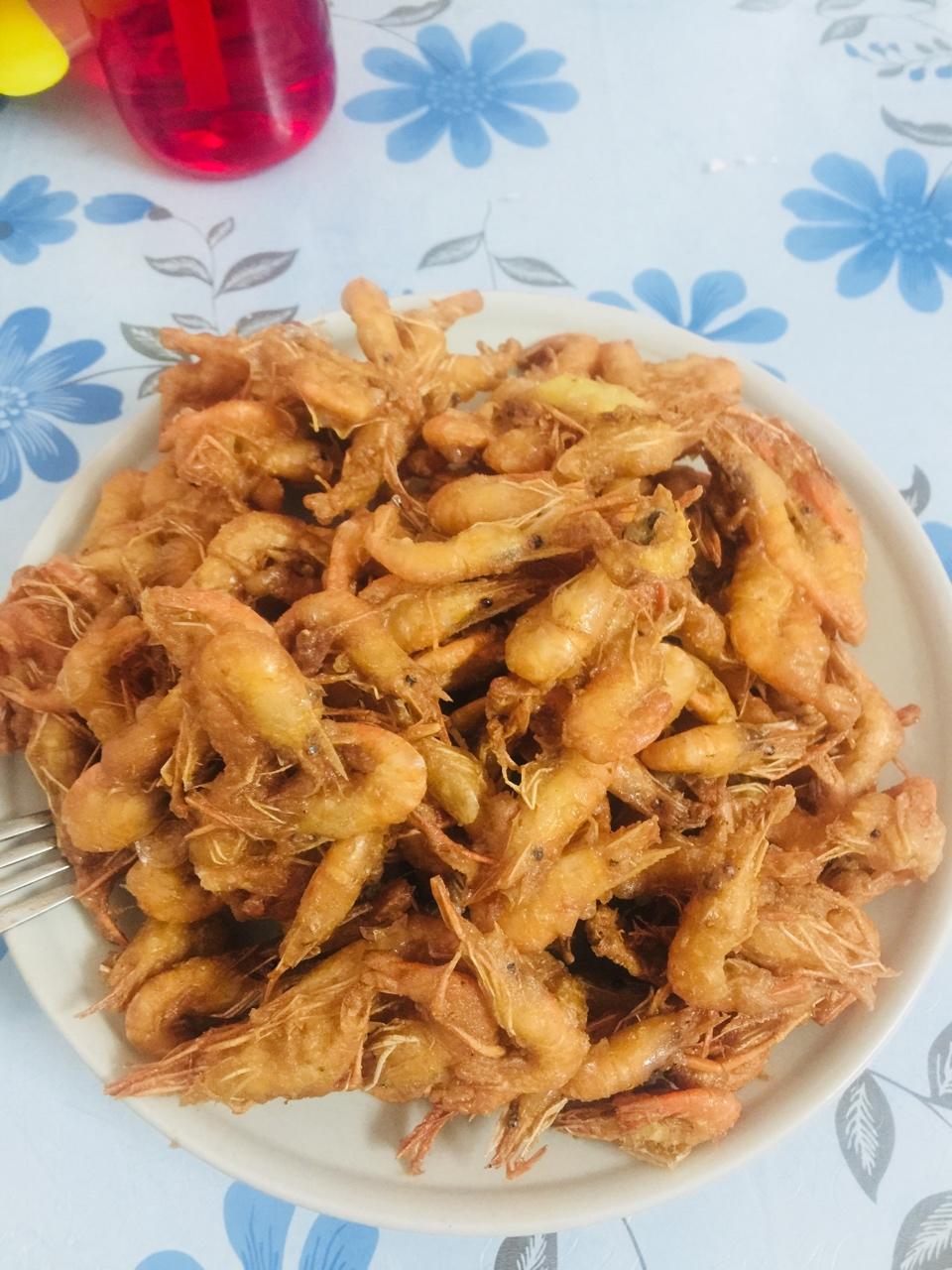 满口酥炸河虾