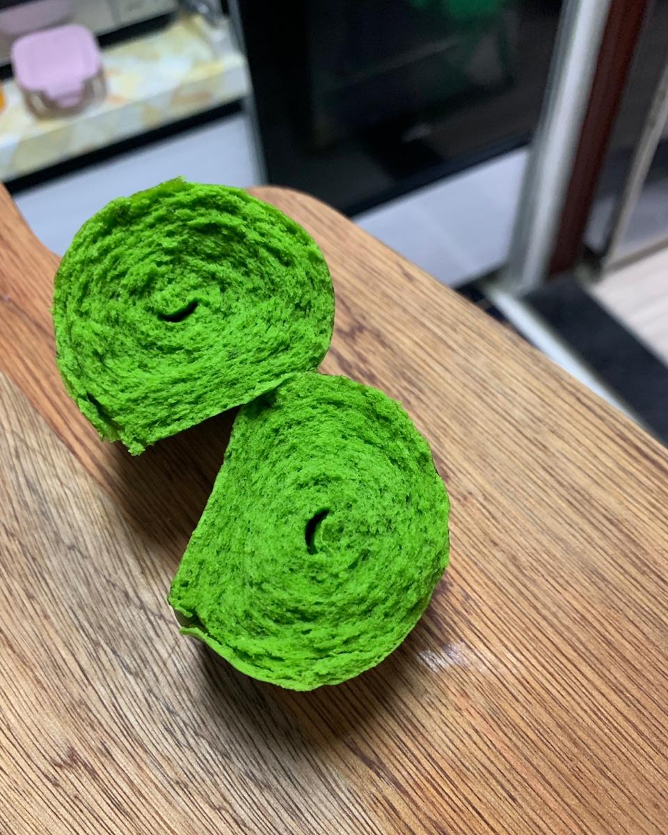 菠菜馒头
