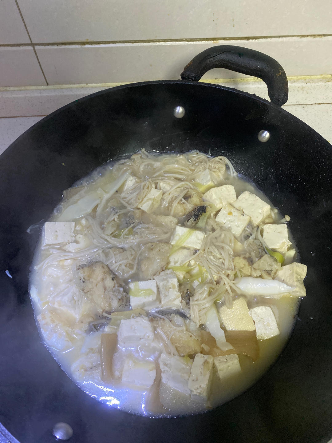 鳕鱼炖豆腐