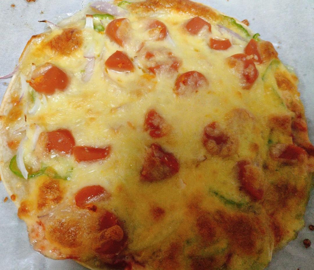 在家做披萨🍕做法超简单，保证你一学就会🙊🙊