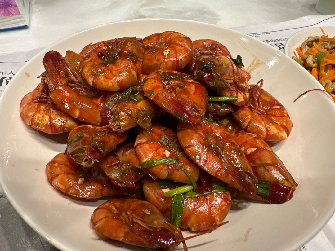 家庭版油焖大虾