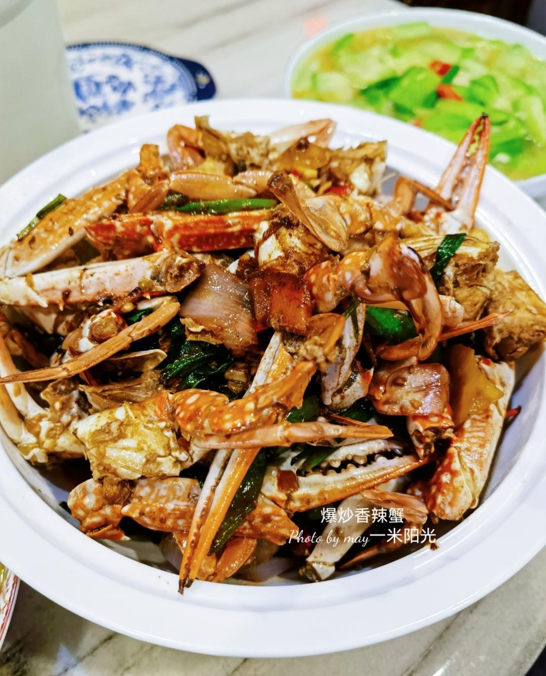 香辣梭子蟹