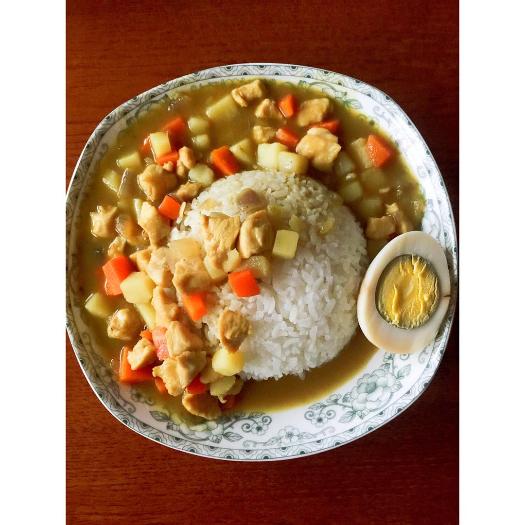 咖喱鸡饭