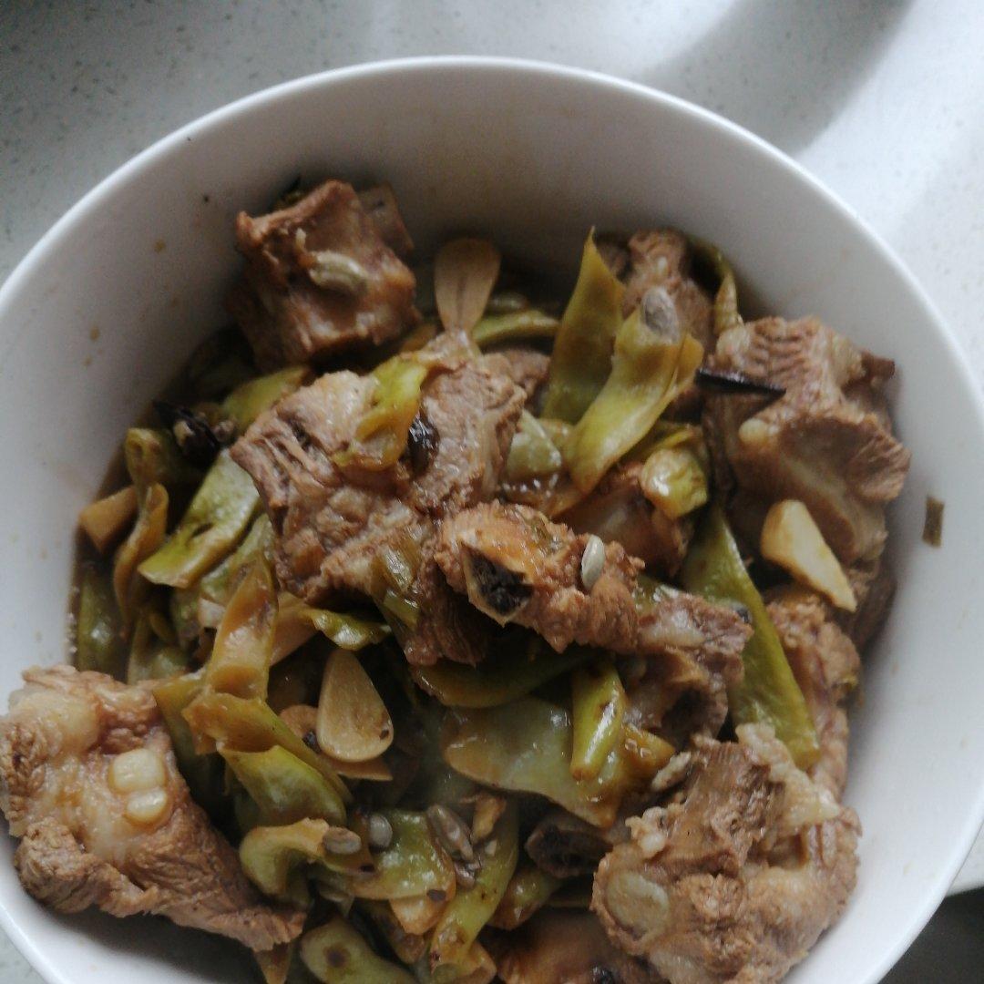排骨炖豆角
