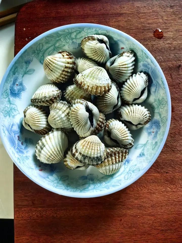 🔥宁波家常菜，生烫蚶子