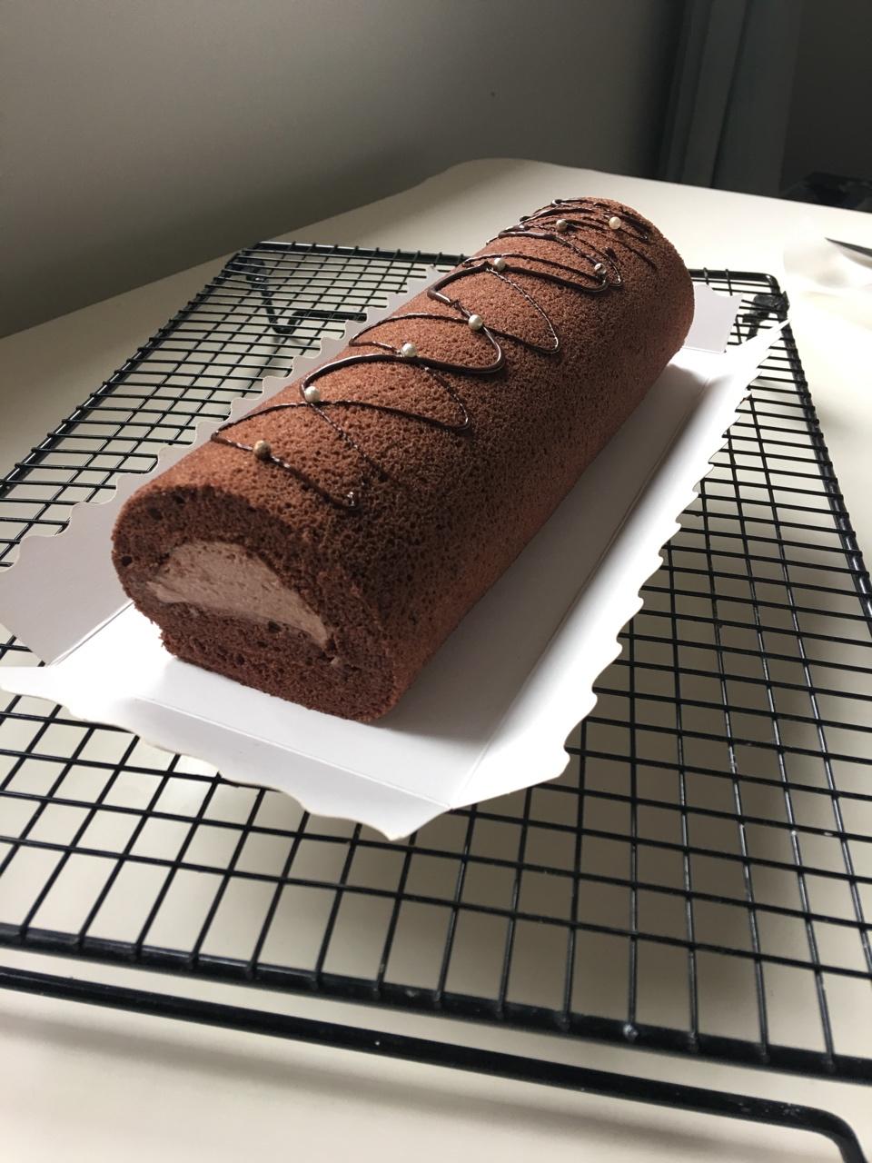 可可蛋糕卷
