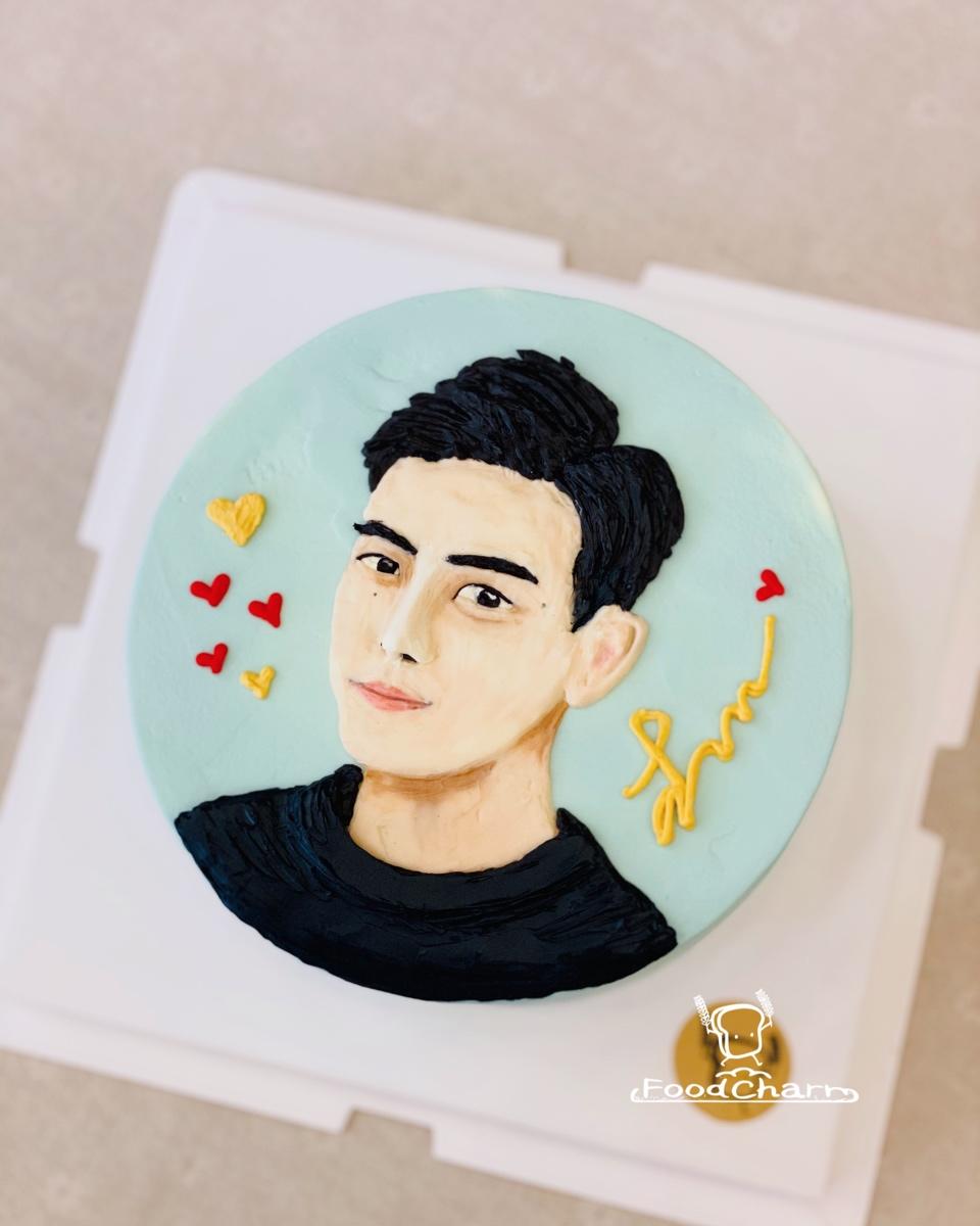 奶油霜浮雕蛋糕