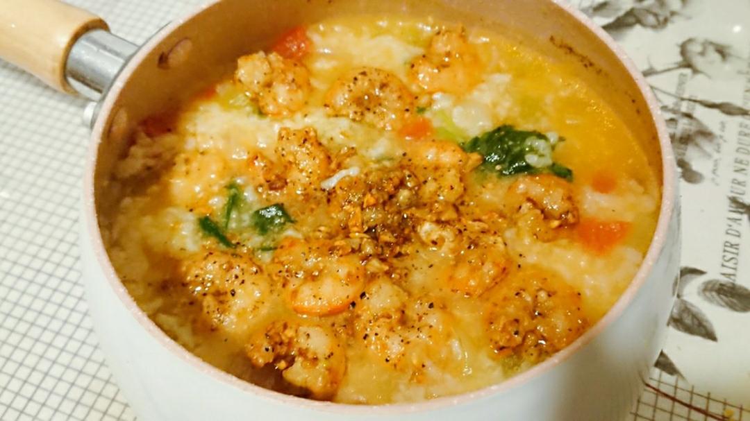 虾泡饭