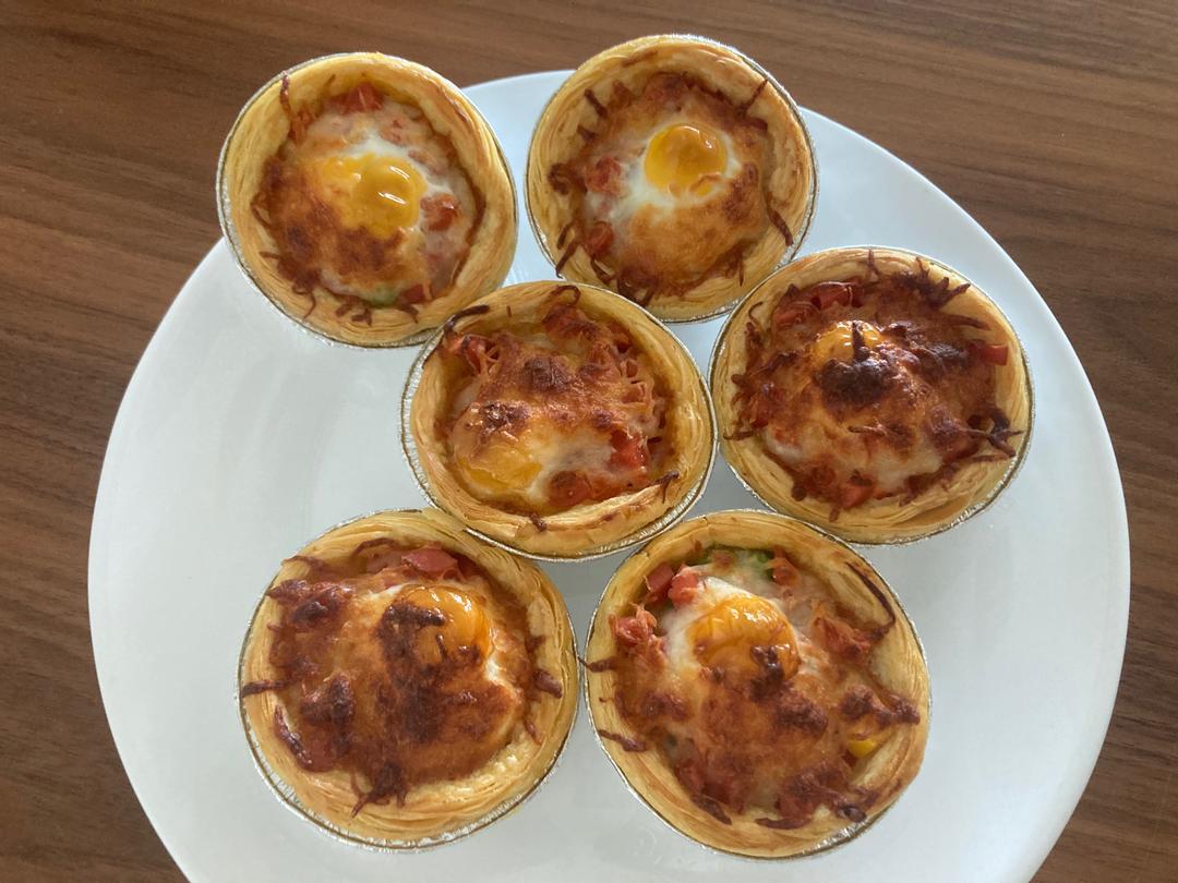 ［超簡單］蛋撻皮pizza的做法