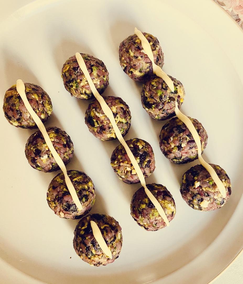 简单随意的海苔饭团