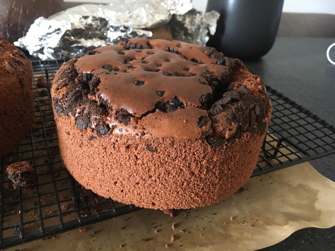 10寸巧克力奥利奥戚风