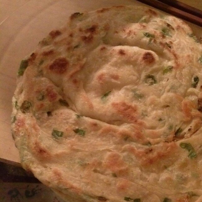 自制葱油饼