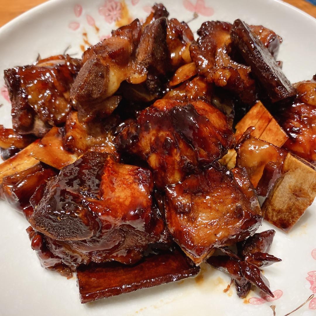 糖醋排骨/糖醋小排（不放油）（12345口诀做出正宗上海本帮）