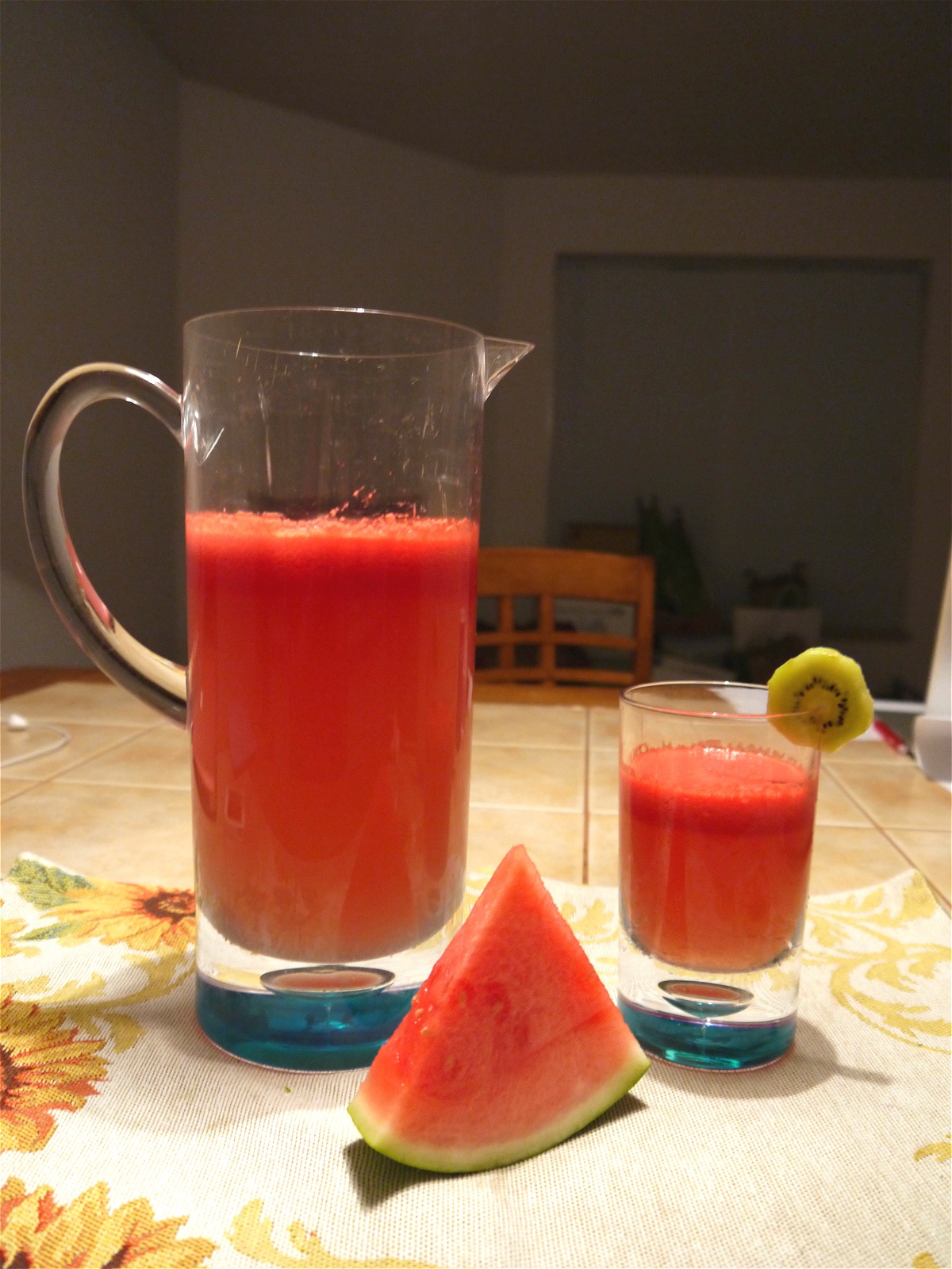 念小檬做的鲜榨西瓜汁