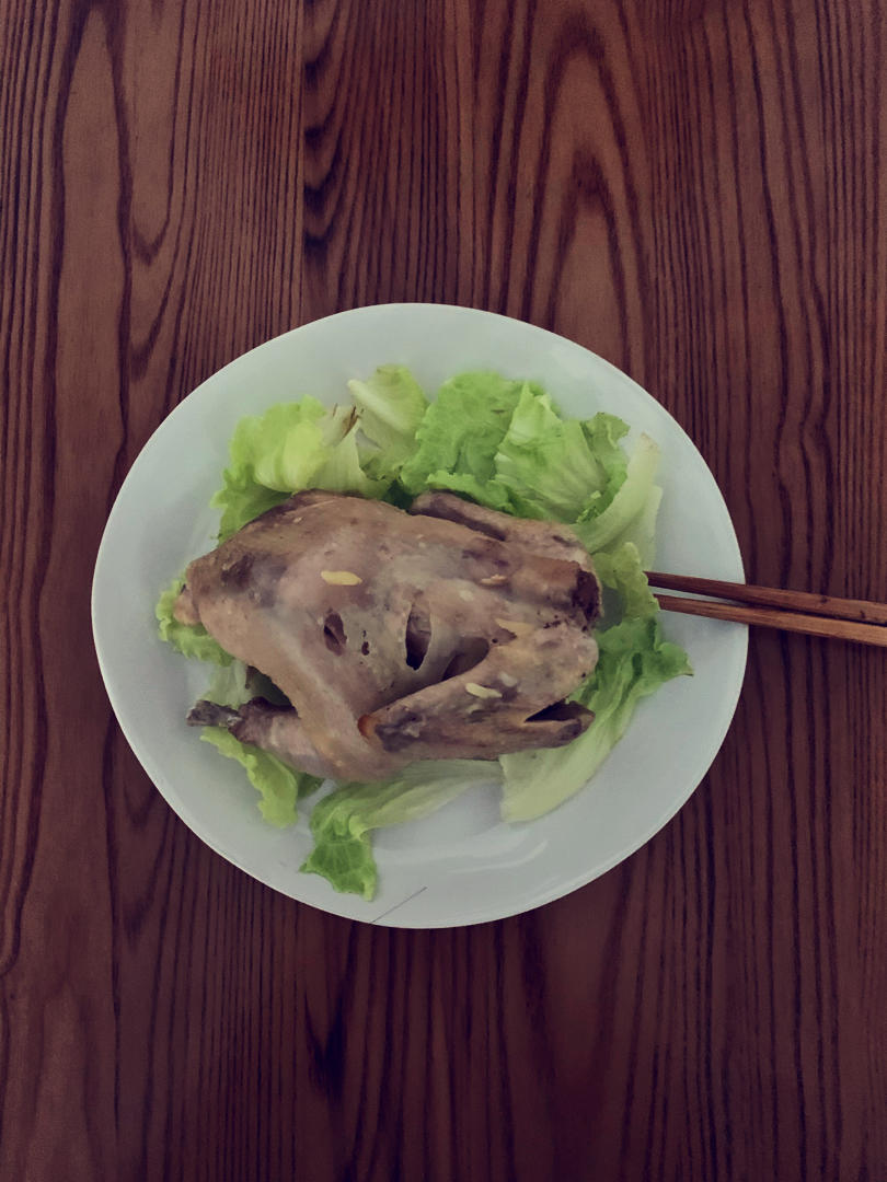 电饭锅盐焗鸡（简易版）
