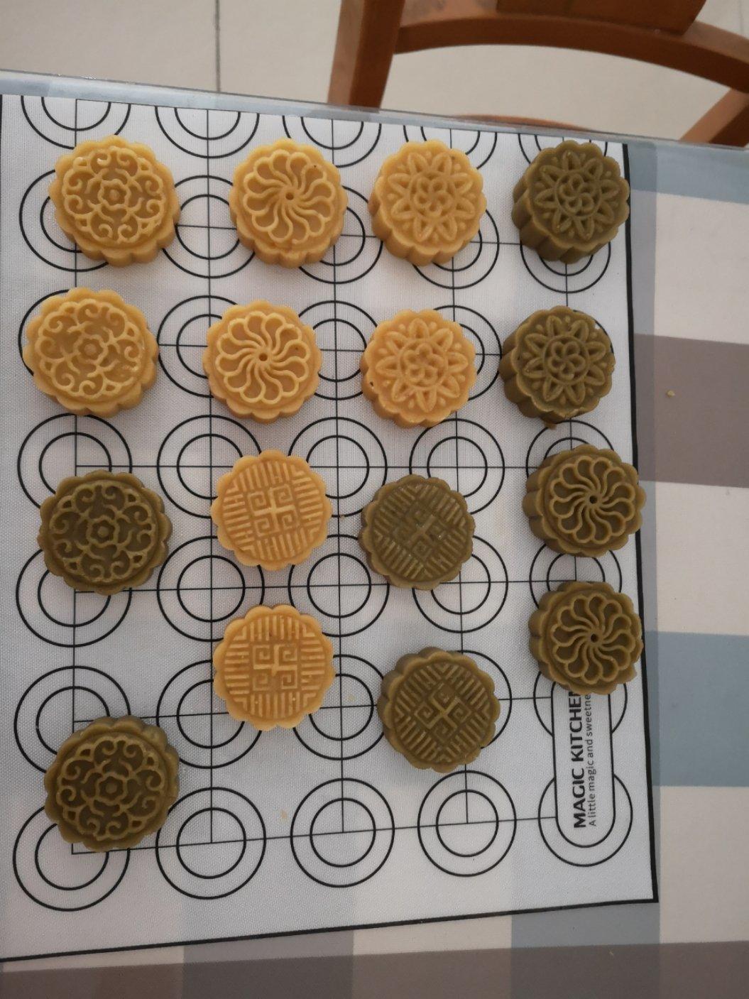 省时简易绿豆糕-免泡豆免过筛