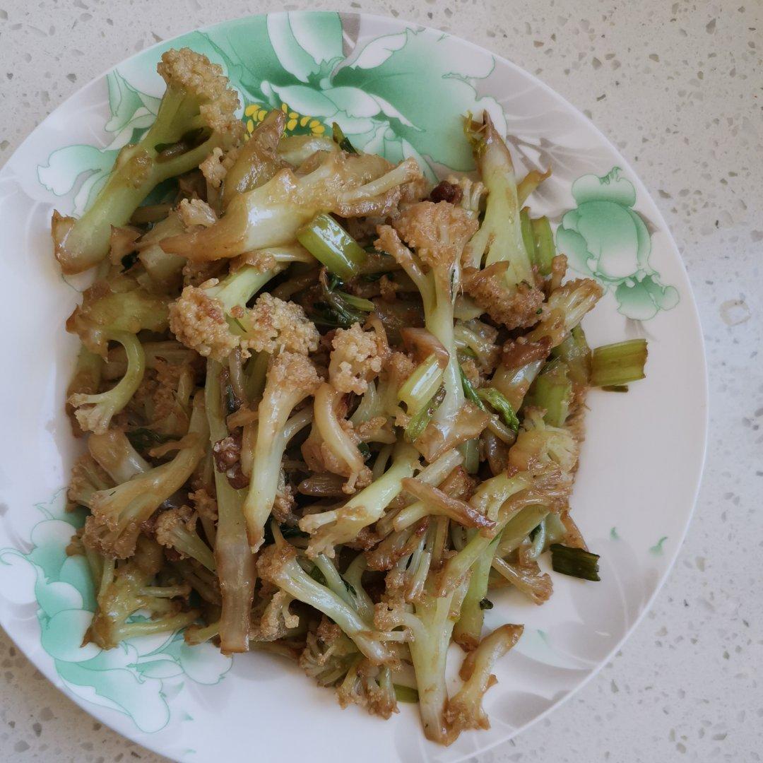 和饭店一个味道的干锅花菜