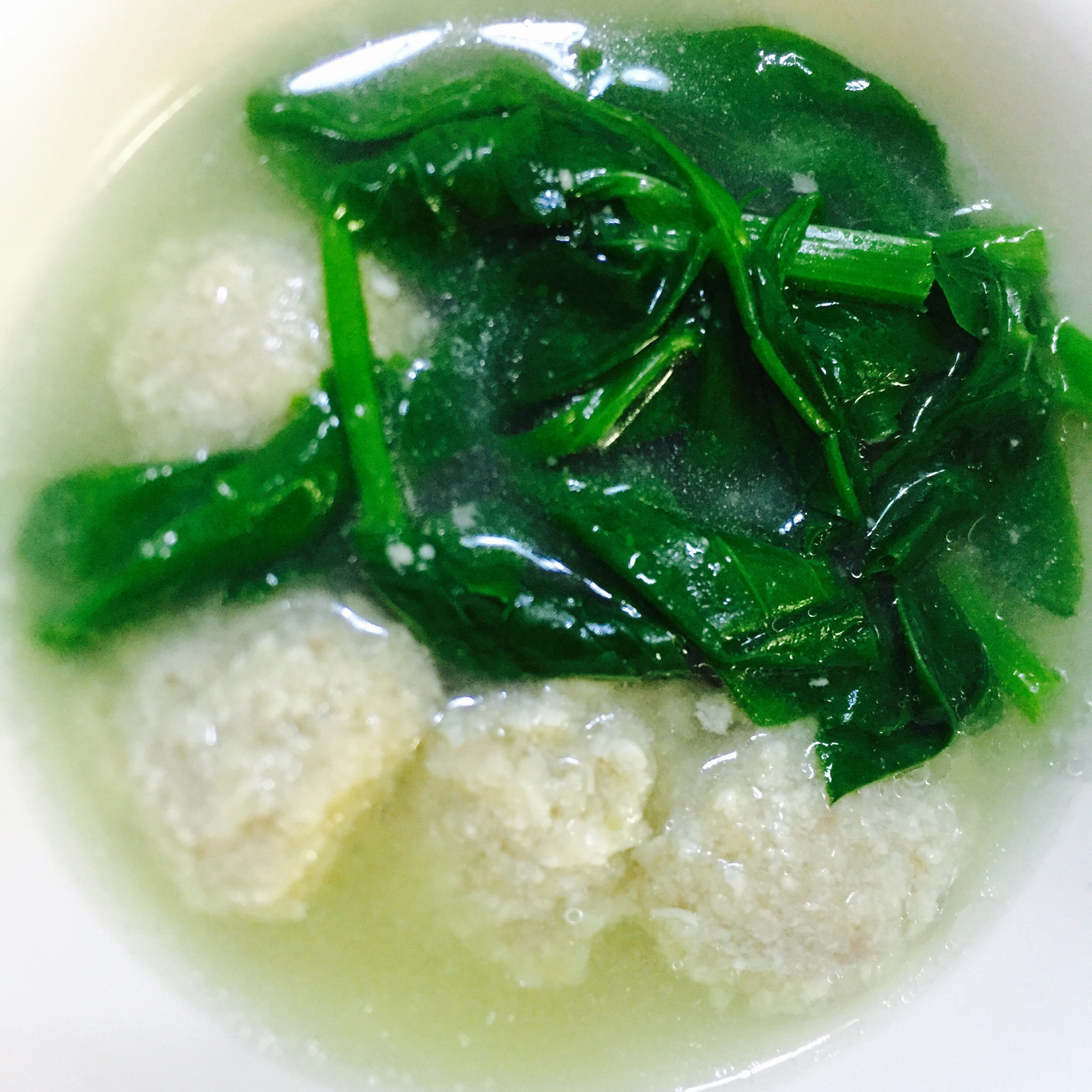 豆腐圆子蔬菜汤—家常菜