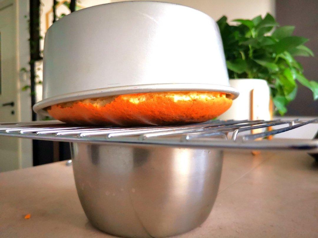 口感超细腻的八寸奶油奶酪戚风/蛋糕胚