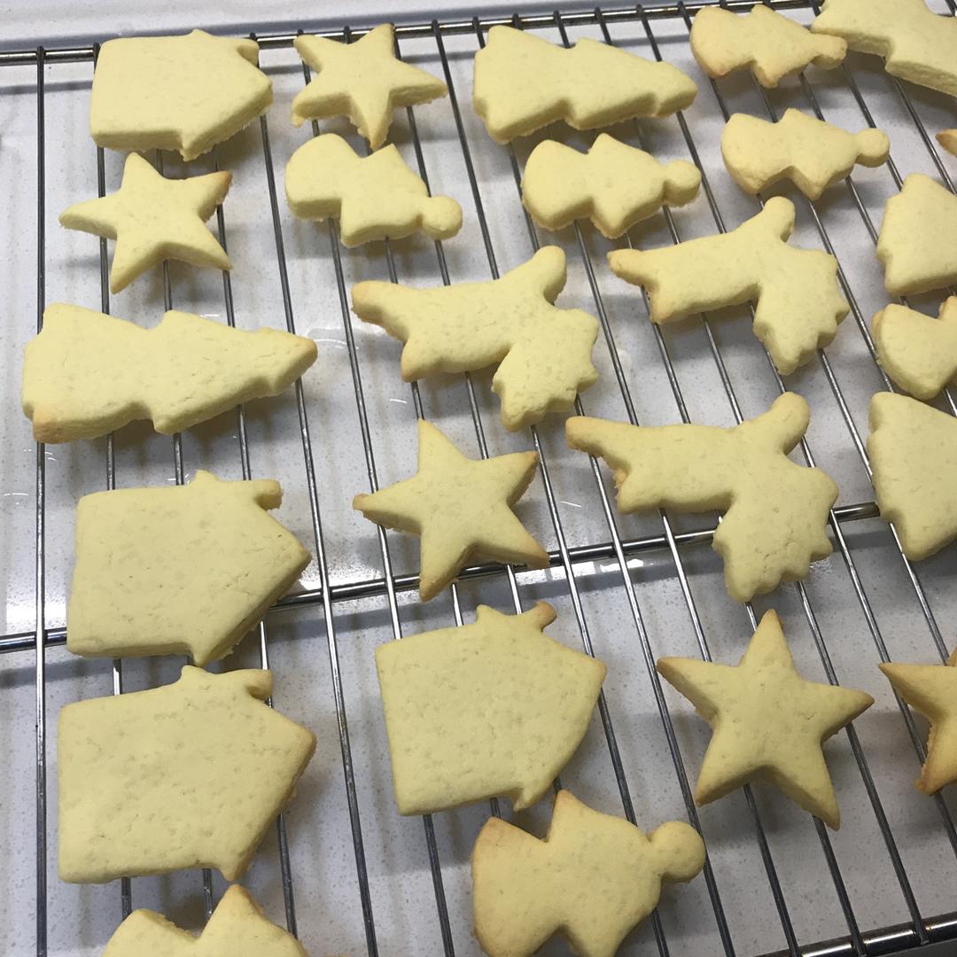 糖霜饼干系列1:省时省力又平整的糖霜饼干底