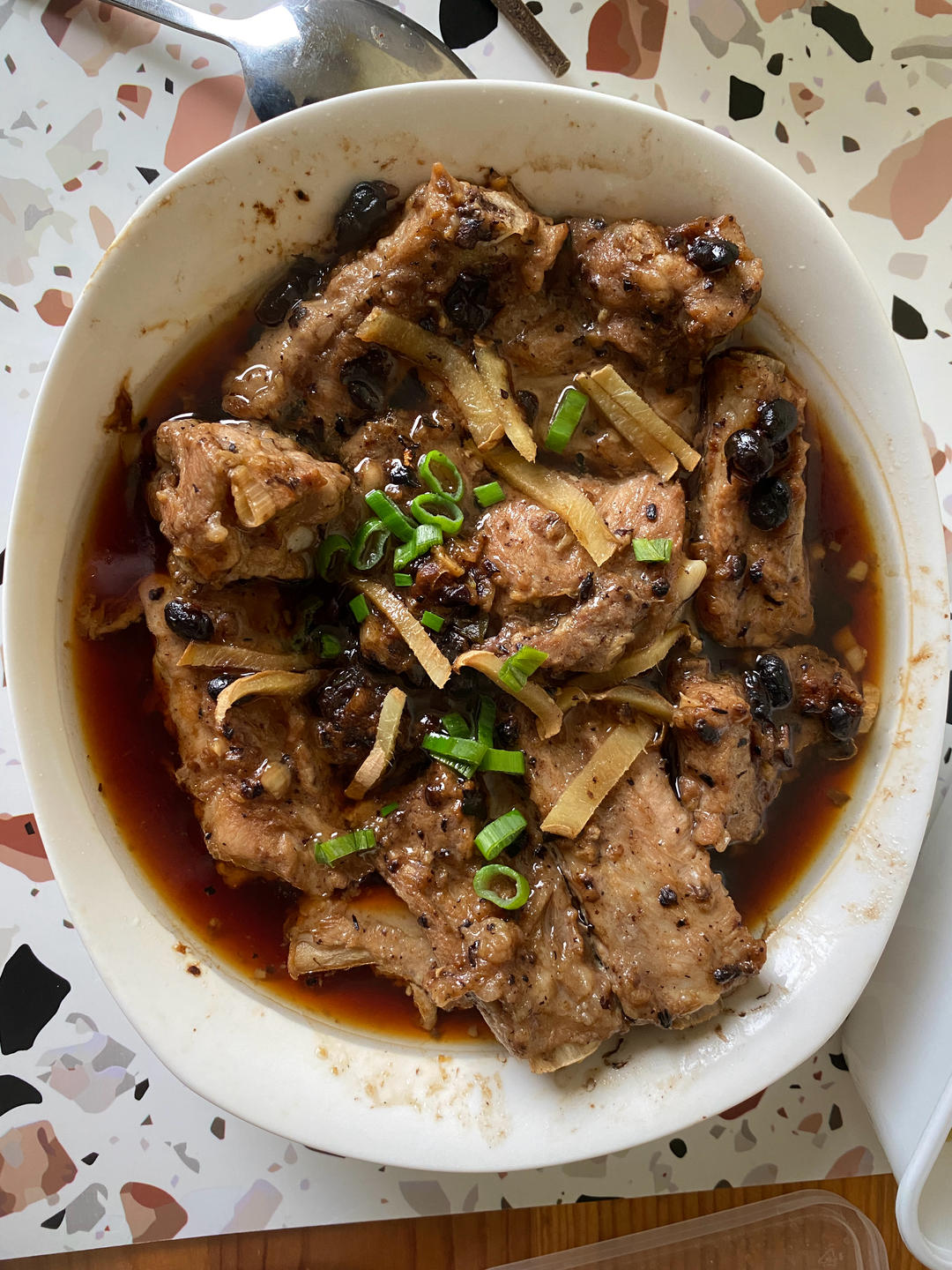 【豆豉蒸排骨】