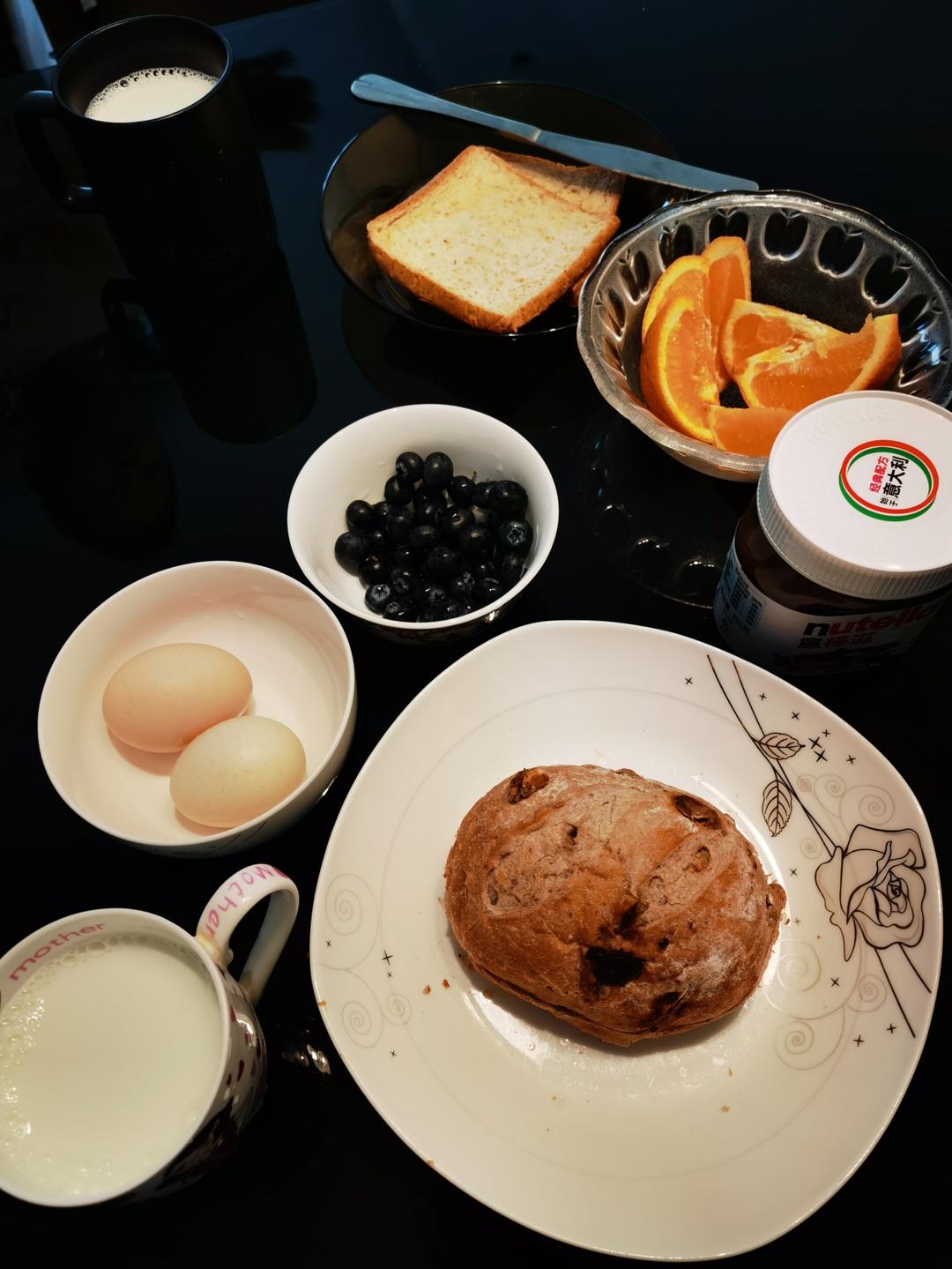 初中生的早餐