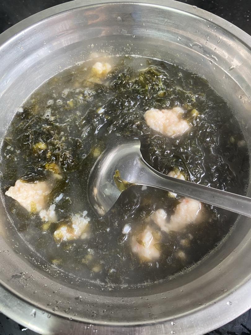 紫菜虾滑汤