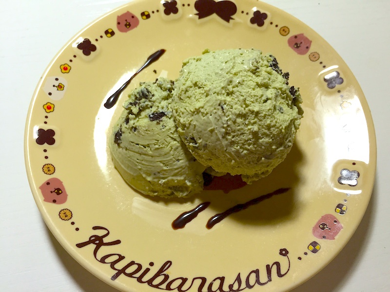 无需搅拌也无冰渣的抹茶冰淇淋