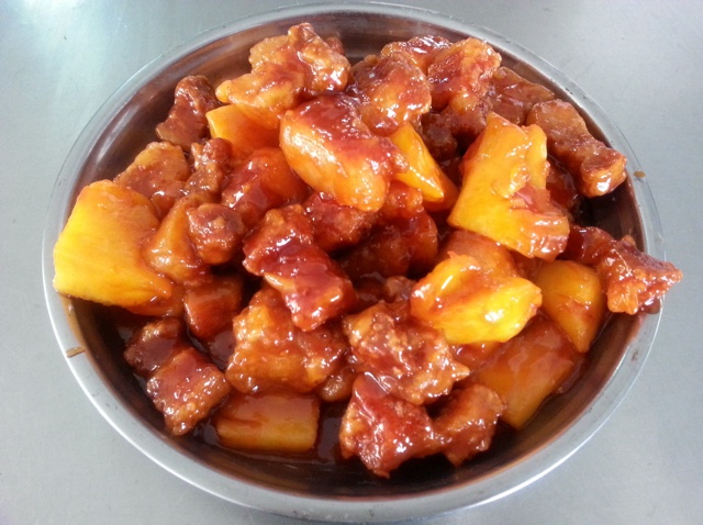 菠萝咕咾肉