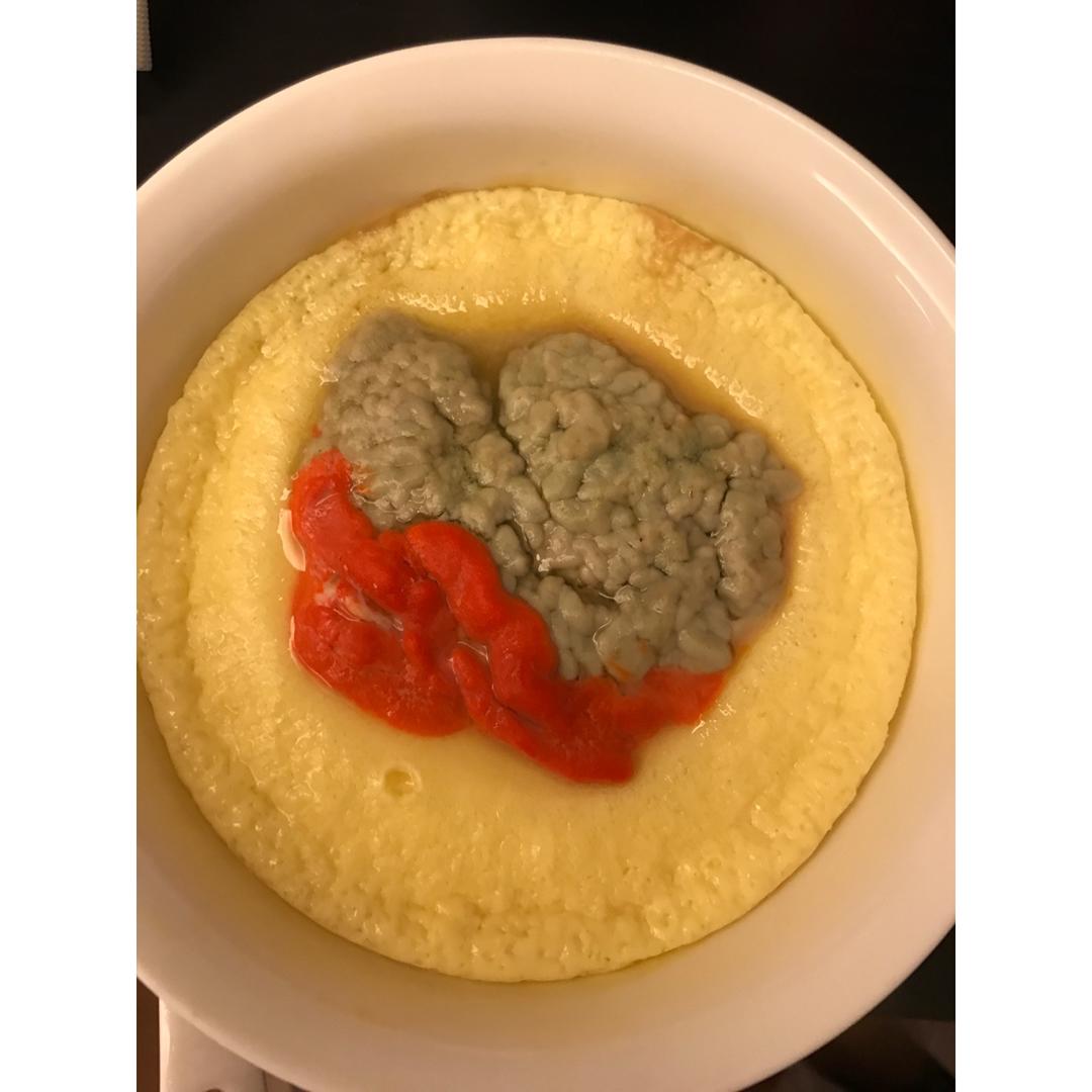 梦宝-妈做的龙虾脑蒸蛋