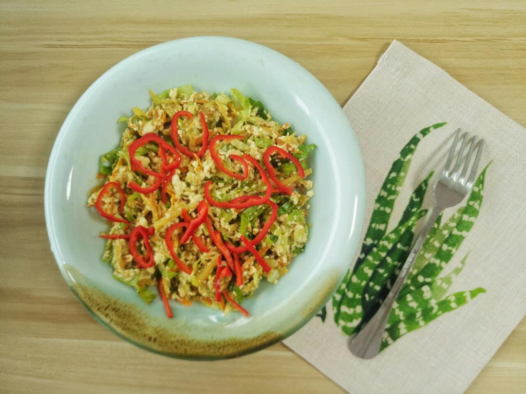【健康三餐】鱼香拌豆腐