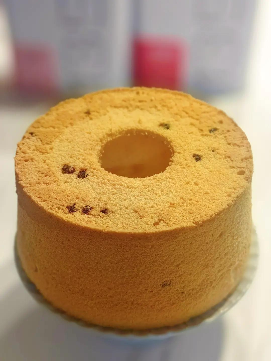 经典戚风——拜拜蛋糕（中空、圆模均可）