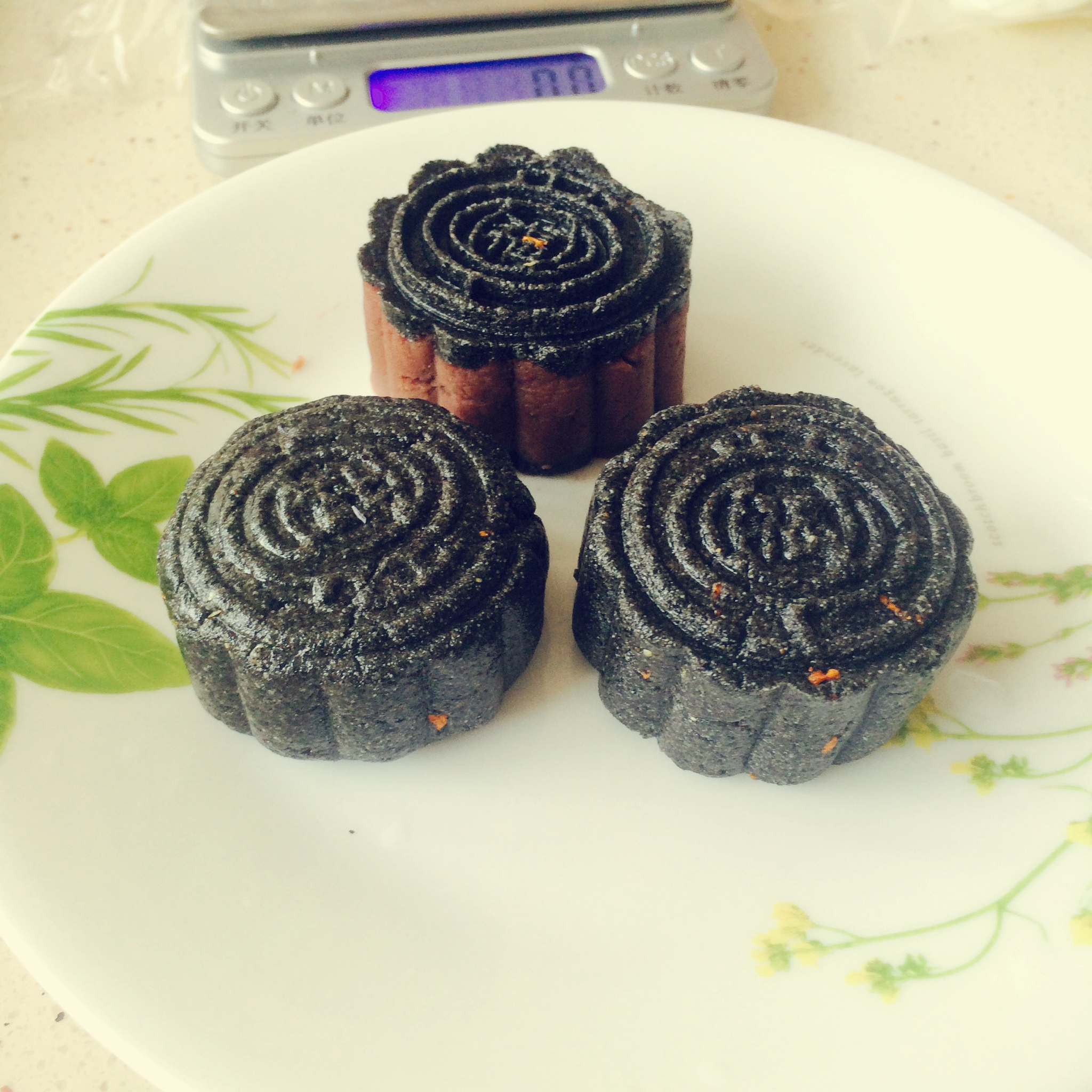 黑芝麻糕