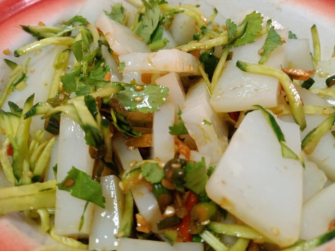 自制豌豆凉粉