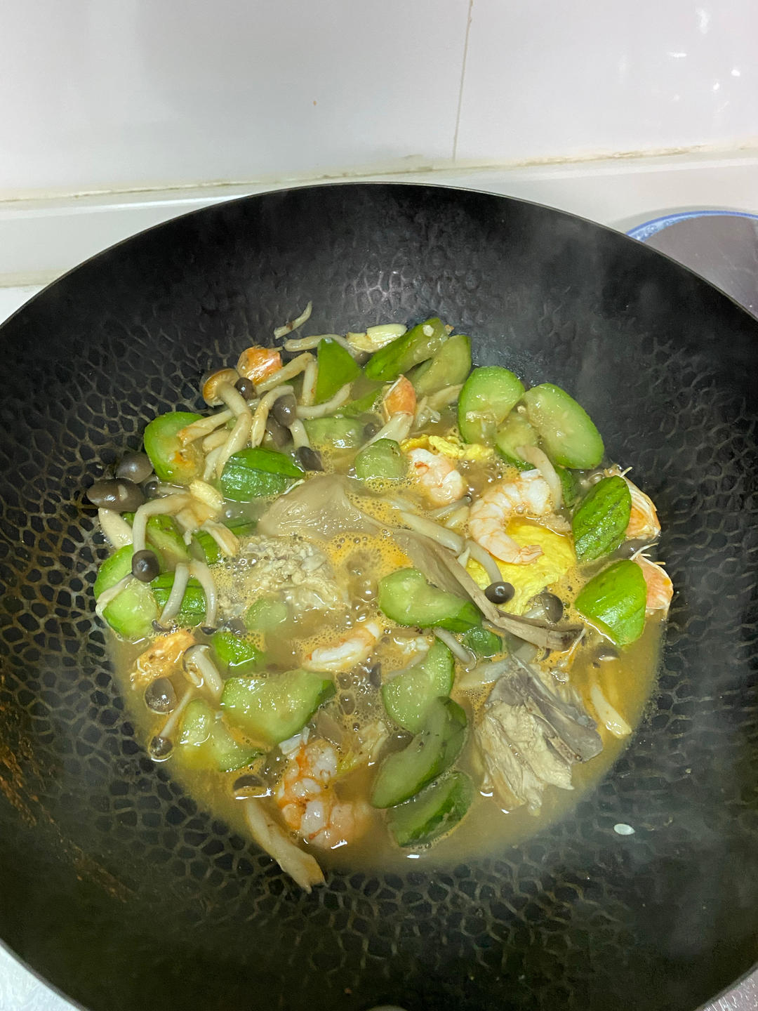 味道鲜美的丝瓜汤