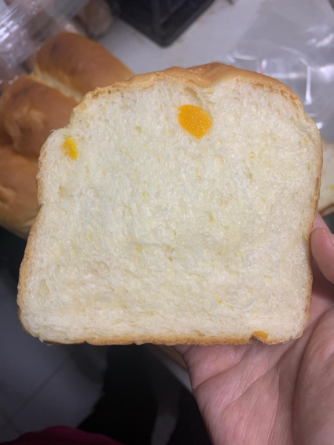 软到拿不起来的生吐司