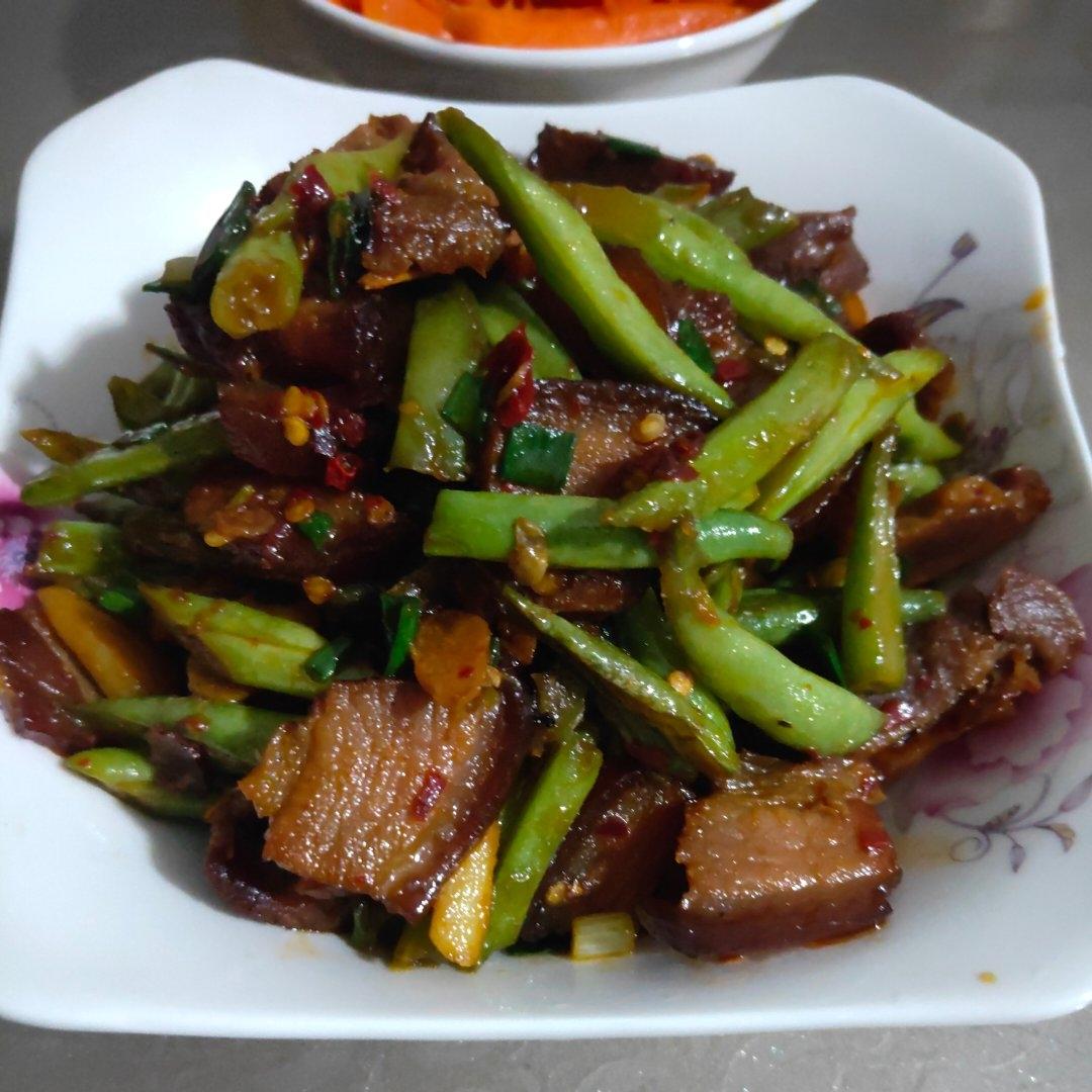 家常无筋豆炒肉丝