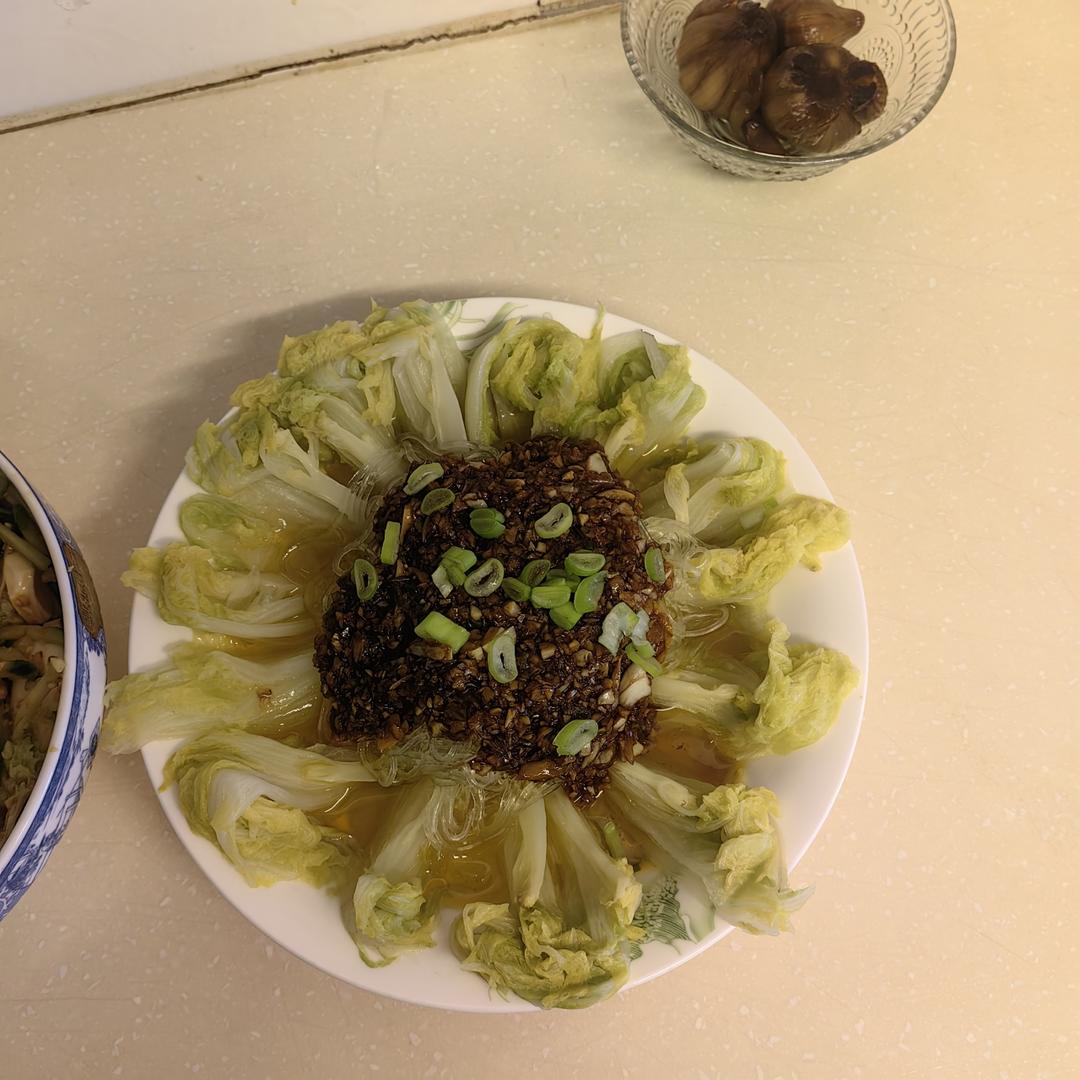 蒜蓉粉丝娃娃菜