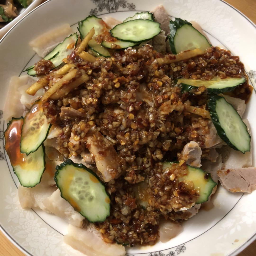 蒜泥白肉