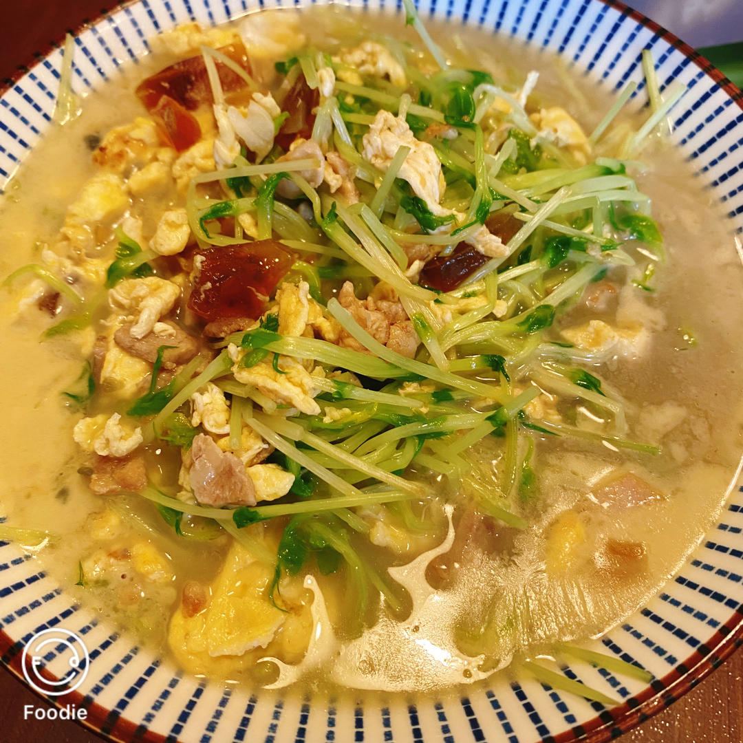 上汤豆苗