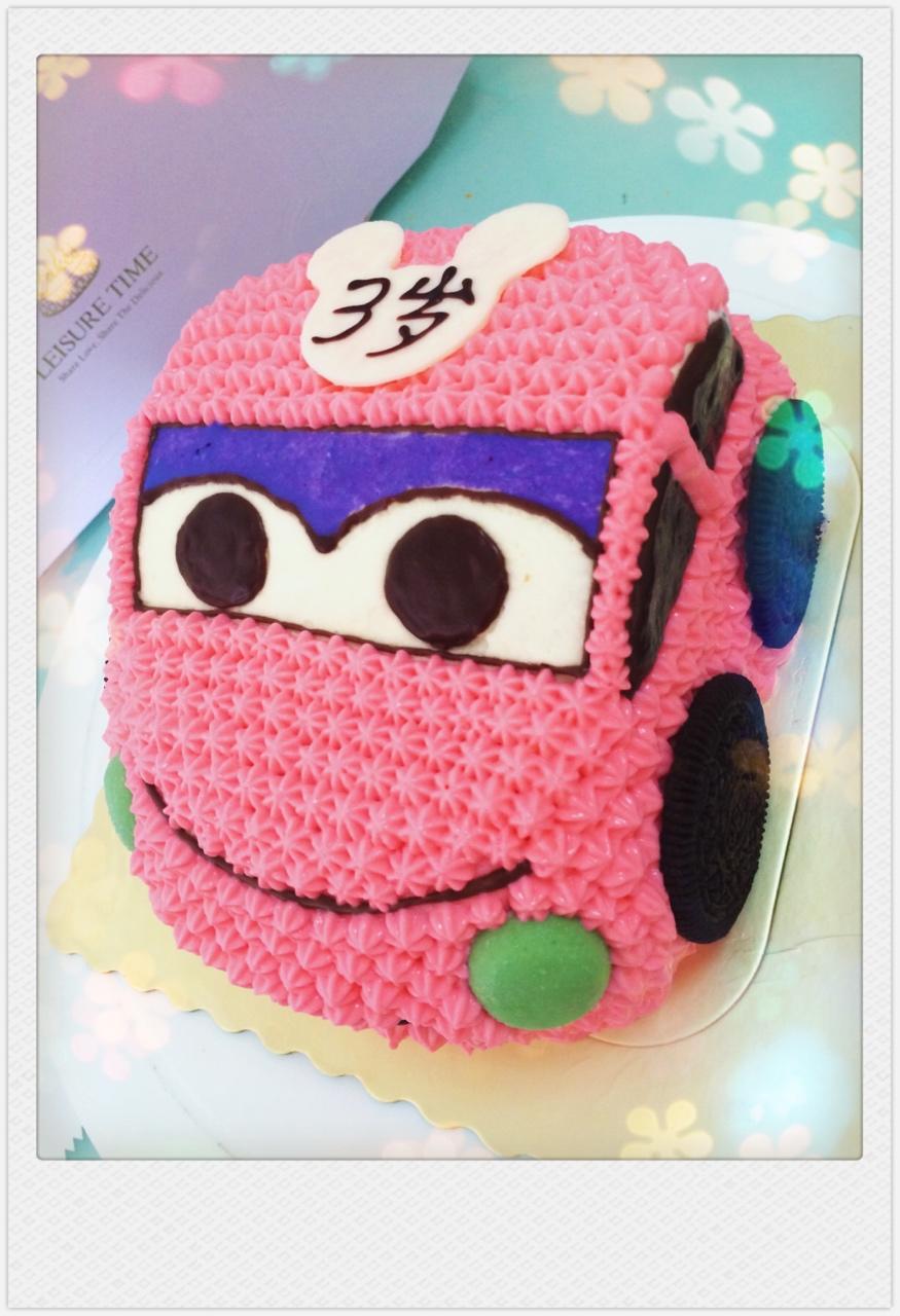 萌萌小汽车蛋糕